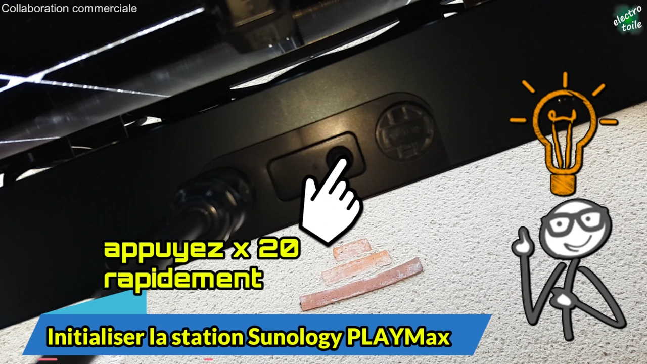 comment initialiser la play box de la station solaire Sunology Play Max ?